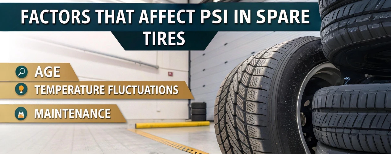Factors that Affect PSI in Spare Tires